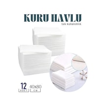Tek Kullanımlık Kuru Havlu Çok Amaçlı 40x80 Cm 12 Adet 718430