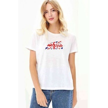 Arctic Monkeys Baskılı Beyaz Kadın Tshirt (534278852)