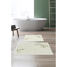 Alanur Trend Kaymaz Taban Dijital Banyo Takımı Kt459 Yeşil