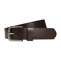 Bad Bear Point Belt Kahverengi Deri Erkek Kemer - 120 Cm Kahverengi