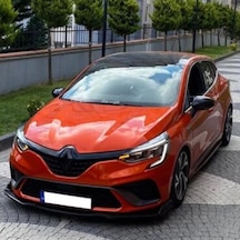 Sts Oto Aksesuar Renault Clio 5 2019 Sonrası Batman Yarasa Ayna Kapağı Piano Black Abs Plastik (02)