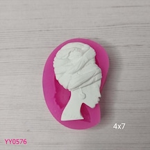 Yy0576 Afrikalı Kadın Silikon Kalıp