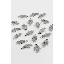 Ftm - 963 - Ana Eli Tesbih Aparatı 50 Gram - Nazblsmm - Gümüş Rengi