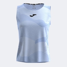 Joma 902366.376 Challenge Kadın Kolsuz Tişört Mavi