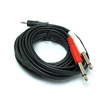 Electroon 3.5Mm Stereo 2X6.3Mm Mono Jaklı Kablo 5Mt