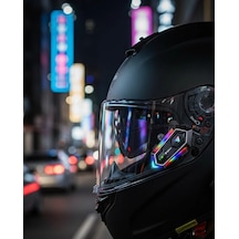 Zenvia Kablosuz Bluetooth Motosiklet Kask İntercom Ipx6 Su Geçirmez Znv2026
