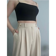 Hazel Kadın Taş Smart Palazzo Pantolon-taş Taş