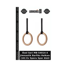 Özel Seri Mb-54014-4 Jimnastik Barfiks Halkası 10 Ev Sporu Spor Aleti Çok Renkli