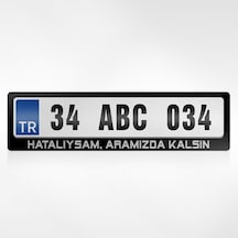Kişiye Özel Hatalıysam Aramızda Kalsın Yazılı Plakalık 254897420