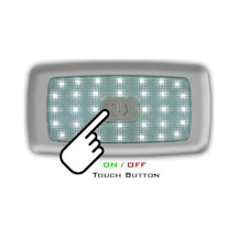 Sanel Led Lamba 12v 34 Ledli İç Aydınlatma Dokunmatik Sıcak Beyaz