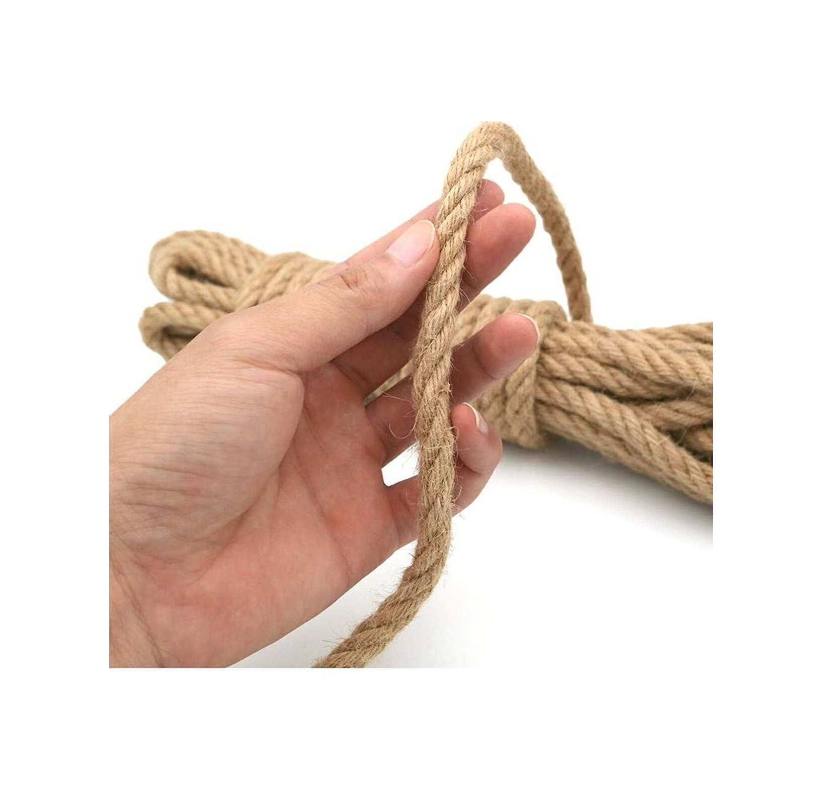 4 Mm 20 Metre Jut Halat Ip - Kendir Ip - Hasır Ip