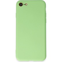 İphone 7 Kılıf First Silikon - Açık Yeşil