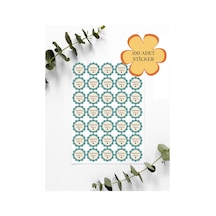 100 Adet Teşekkür Ederiz Stickers Paketleme Kargo Çıkartma Py6ks