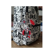 Owl Bag Hazbin Hotel Husk Desenli Acrylic Anahtarlık Çanta Süsü Mıx