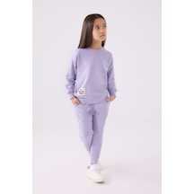 Rolypoly Kız Çocuk Mor Eşofman Takımı Rp3499-c-v2 Mor