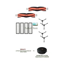 Xiaomi Mi Robot Vacuum Mop 2 Ultra Model Kod:stytj05zhm Uyumlu Fırça,filtre,mop-10 Parça