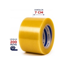 Ekstra Geniş Koli Bandı 7 Cm X 200 Metre Uzun Ambalaj Ve Kargo Bandı