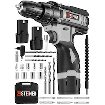 Steiner AR-128VF Li-ion G Çift Akülü Şarjlı Vidalama