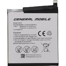 General Mobile Gm9 Pro İle Uyumlu A+ Kalite Pil Batarya
