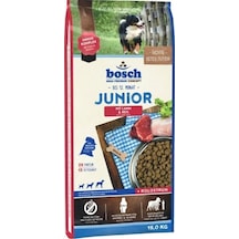 Bosch Junior Tahılsız Kuzu Etli ve Pirinçli Yavru Köpek Maması 15 KG