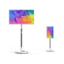 Nst250604001 32 Inch 1920x1080 8g+128g Taşınabılır Dokunmatık Androıd Monıtor Beyaz