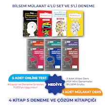 Tüm Sınıflar İçin Bilsem Mülakat 4'lü Set Ve 5'li Deneme