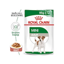 Royal Canin Mini Adult Soslu Yaş Yetişkin Köpek Maması 85 G