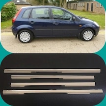 Ford Fiesta Krom Cam Çıtası 2002-2008 4 Parça