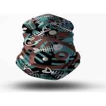 Scuba Tube Fish Bone Green
