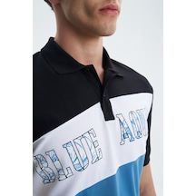 AR-MA Arma Erkek Regular Fit Likralı Polo Yaka Tişört Y27374308701 001