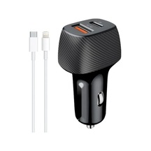 Hızlı Araç Şarj Cihazı 38w Usb Ve Pd Girişli