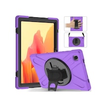 Bezos Samsung Galaxy T500 Tab A7 10.4 Kılıf Amazing Tablet Kapak - Mor Rengaren