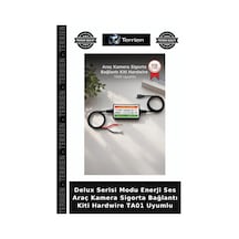 Delux Serisi Modu Enerji Ses Araç Kamera Sigorta Bağlantı Kiti Hardwire Ta01 Uyumlu
