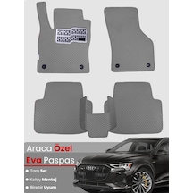 Audi E-tron 2018-2024 Uyumlu Eva Paspas Tam Set Araca Özel,su Geçirmez,kolay Montaj 755