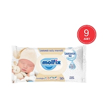 Molfix Yenidoğan Izotonik Sulu Mendil 9 X 50'Li