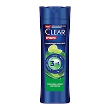 Clear Men 3in1 Şampuan & Duş Jeli 350 Ml Lime - Saç, Yüz Ve Vücut 8'li Avantaj Paketi - 8 Adet Tarı