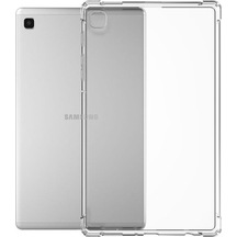 Galaxy T220 Tab A7 Lite 8.7 Kılıf Anti Shock Tablet Silikon - Şeffaf Diğer