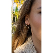 Altın Halka Küpe 69844696 2 CM