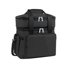 Suntek Yalıtımlı Soğutucu Torba 18l Sıcak Soğuk Gıda Siyah Siyah