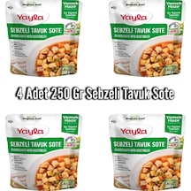 Yayla Sebzeli Tavuk Sote Aç Isıt Ye Hazır Yemek 4 x 250 G