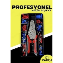 Zenvac Otomatik Kablo Sıyırıcı Ve Krimp Pensesi Awg 10-22, Elektrikçi Seti 722482 Zenvac29