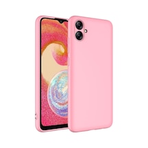 Kilifone - Samsung Uyumlu Galaxy A04e - Kılıf İçi Kadife Koruyucu Mara Lansman Kapak - Pembe