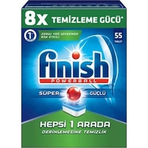 Finish Hepsi 1 Arada 8x Bulaşık Deterjanı 55 Tablet