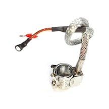 Kelepçe Meme Rezistans 25mm Çap-30mm Boy-100w-230v Zırhlı Kablolu