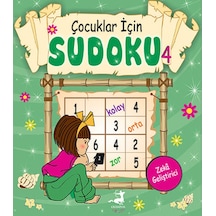 Çocuklar İçin Sudoku - 4- Olimpos Çocuk