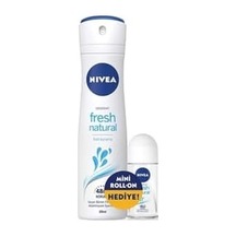 Kadın Deodorant Fresh Natural 150 Ml + Roll On 25 Ml