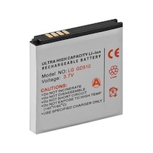 Pil LG Uyumlu Gd510 Pop. Gd880 Mini. LGip 550N Sbpl0100001 Için Uygun