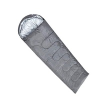 DFT Düz Başlık 190+30cm x75 Gri 5/15 Derece Uyku Tulumu Gri