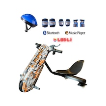 Citymate Drift Car Elektrikli Kaykay Bluetooth Dirift Kar Hoverboard Scooter + Koruma Ekipmanı D25