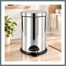 Bezos 12 L Metal Pedallı Çöp Kovası Ventra